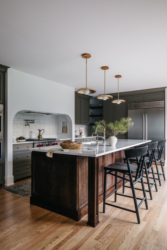 Downers Grove Main Level Renovation by Leah Phillips Interiors