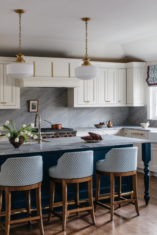 Glenview Main Level Renovation by Leah Phillips Interiors