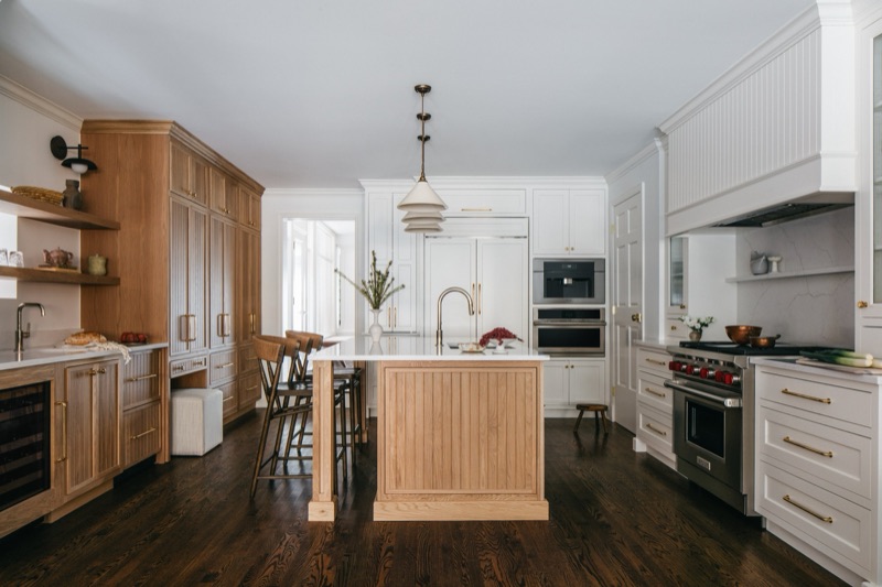 Lincoln Park Main Level Renovation in Lincoln Park, Chicago by Leah Phillips Interiors